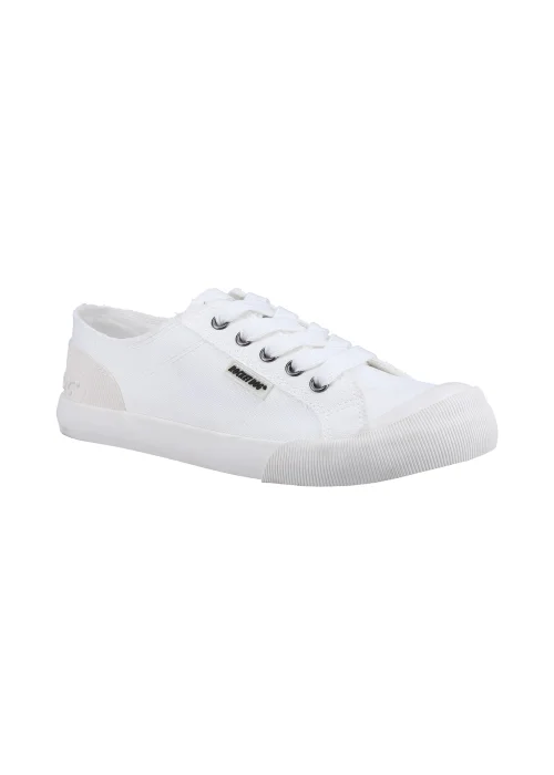 Rocket Dog White Jazzin 12A Canvas Shoes - 3 Image 2
