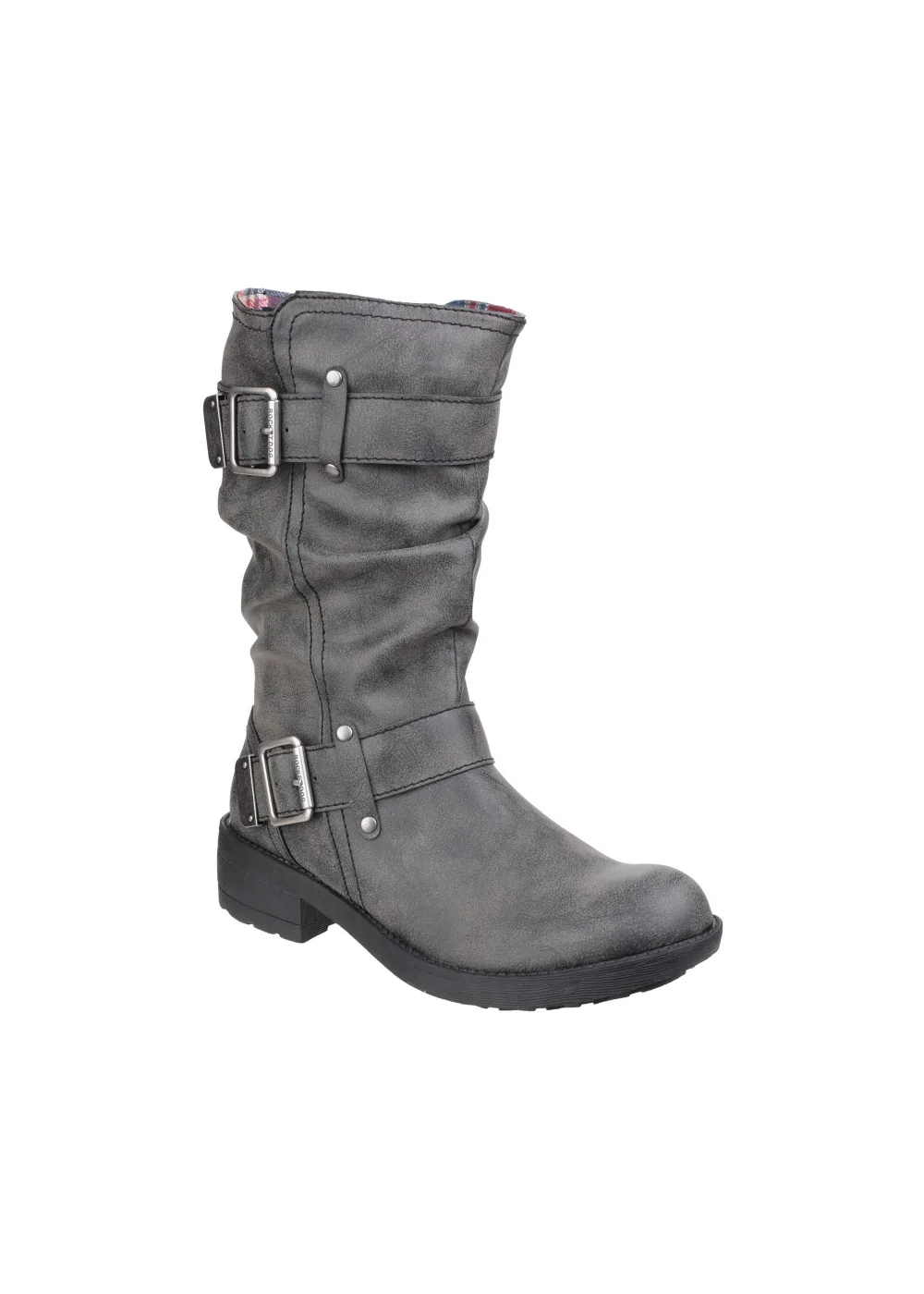 Rocket Dog Black Trumble Biker Boot - 3 Image 2