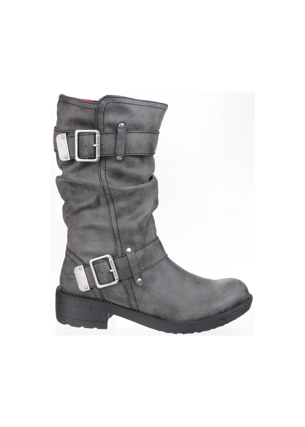 Rocket Dog Black Trumble Biker Boot - 3 Image 1