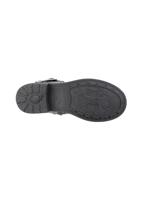 Rocket Dog Black Trumble Biker Boot - 3 Image 4