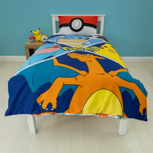 Pokemon Divide Single Panel Duvet Set - Single Image 1