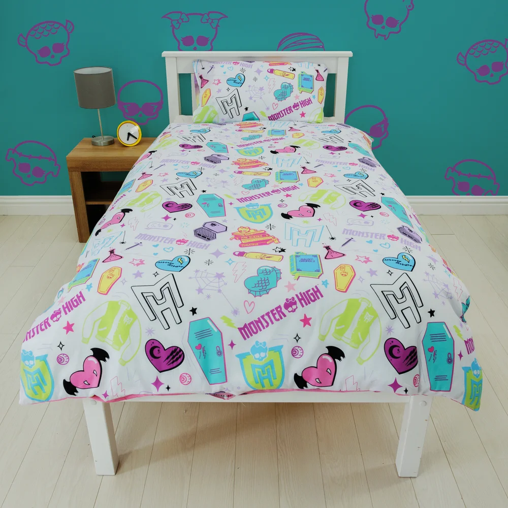 Monster High Fierce Single Panel Duvet Set - Single Image 2
