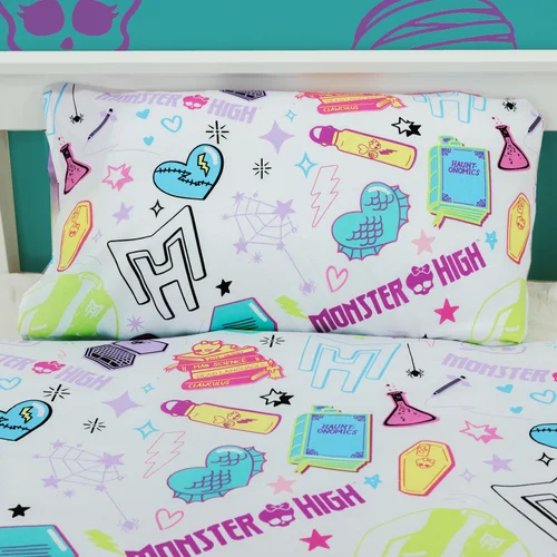 Monster High Fierce Single Panel Duvet Set - Single Image 3