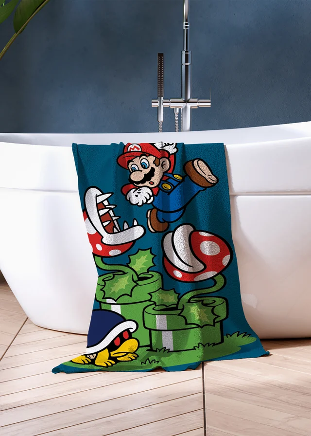 Super Mario Leaping Towel