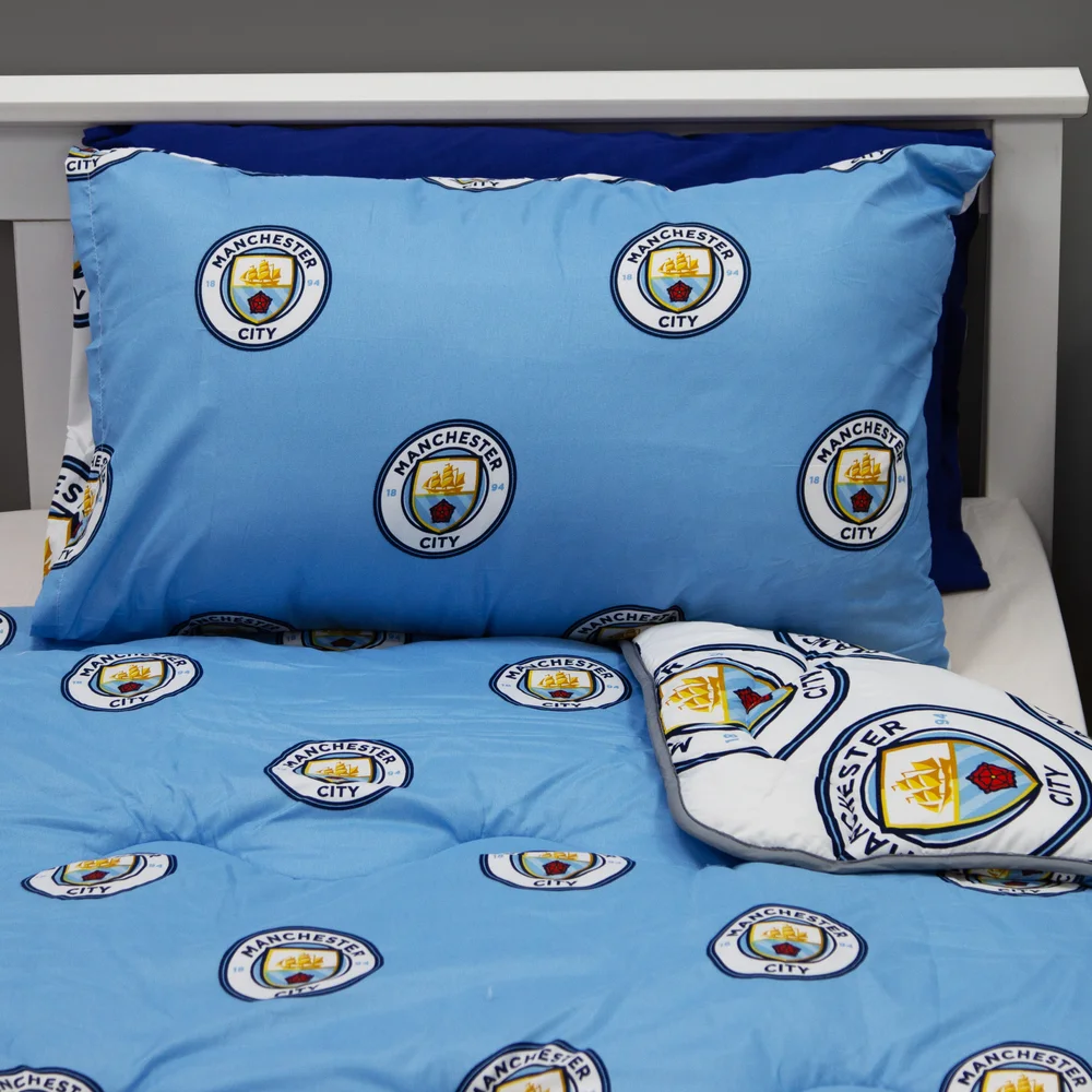 Manchester City FC Coverless Quilt (10.5 Tog) - Single Image 3