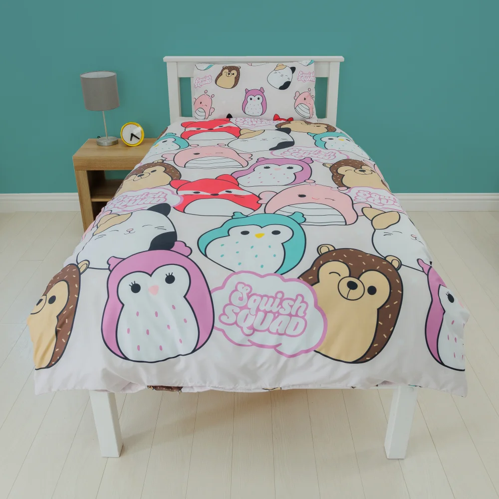 Squishmallows Bright Rotary Duvet Set - Single Image 1