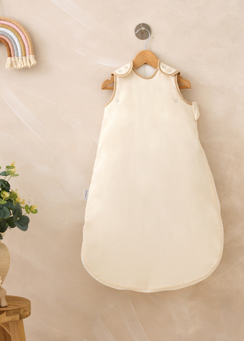 Clair de Lune Cream Organic Sleeping Bag - Newborn Image 2
