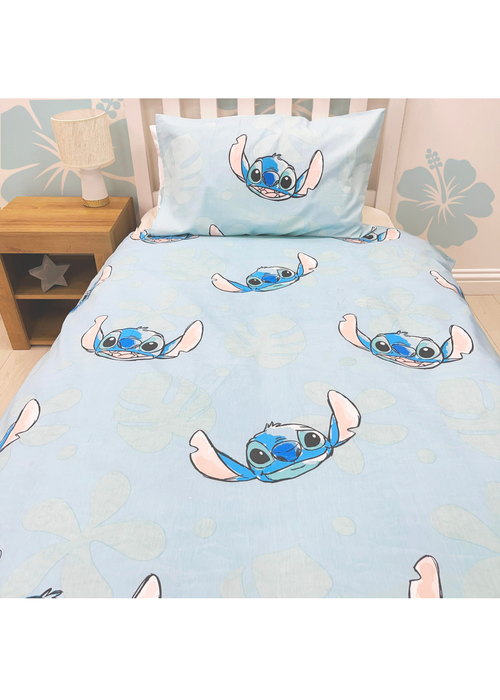 Disney Stitch Floral Garden Duvet Set - Single Image 2