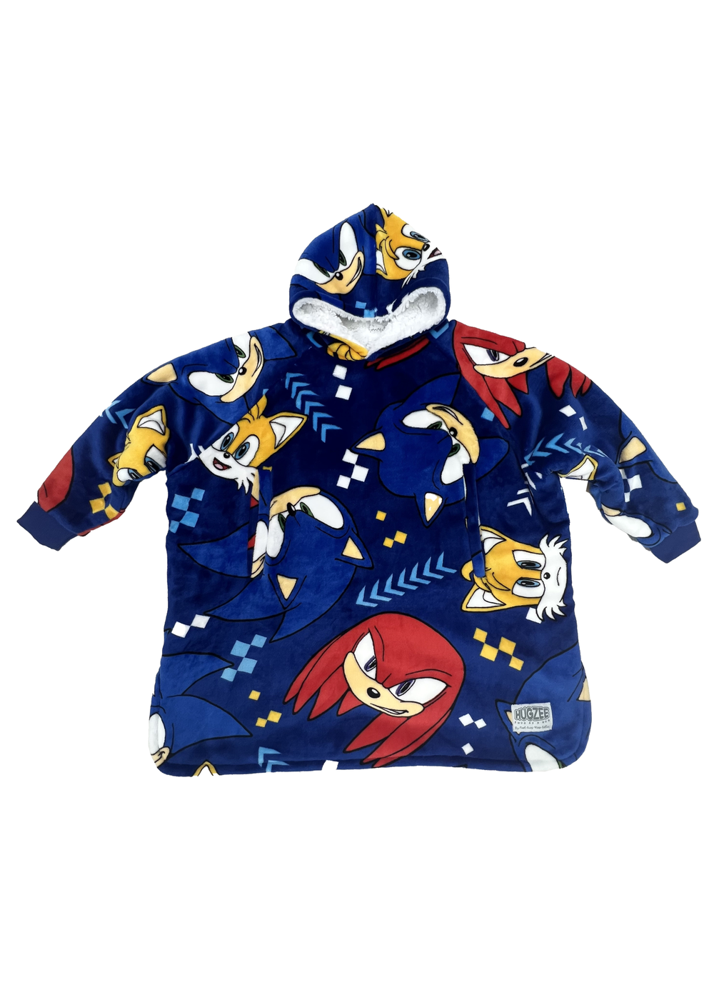 HUGZEE Sonic Bounce Hooded Wearable Throw - Medium Image 4
