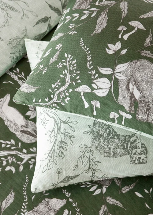 furn. Buckthorn Woodland Duvet Cover Set - Single Image 2