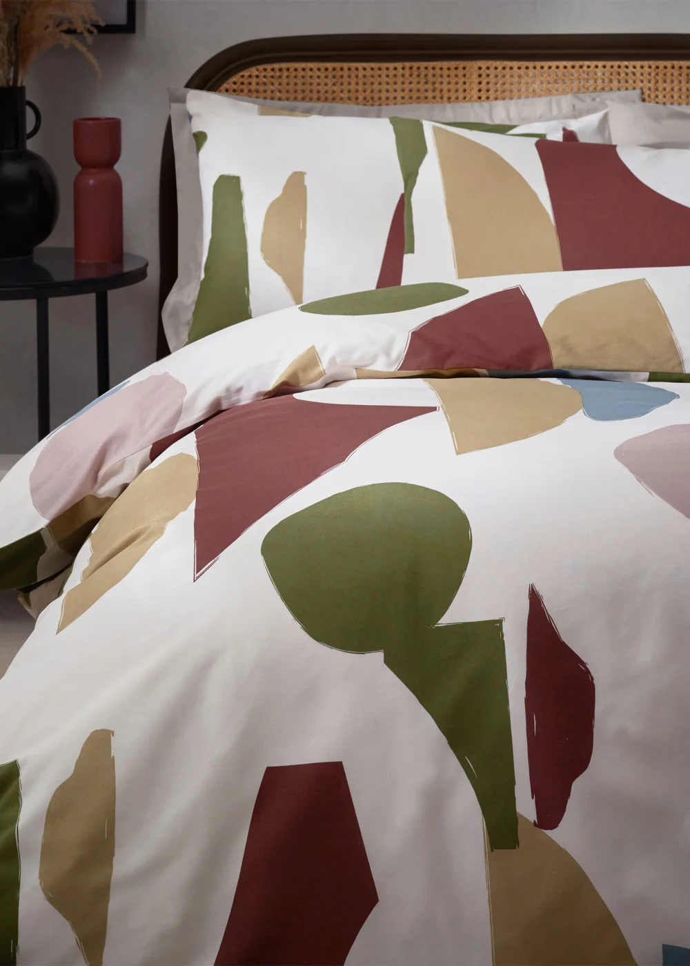 Hoem Meta Abstract Cotton Rich Duvet Cover Set - Single Image 3