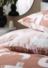 Hoem Tuba Abstract Cotton Rich Duvet Cover Set Pink - Single Image 4