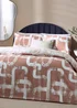 Hoem Tuba Abstract Cotton Rich Duvet Cover Set Pink - Single Image 2