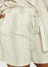 In The Style Green Stripe Co Ord Shorts - 8 Image 7