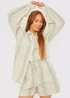 In The Style Green Stripe Co Ord Shorts - 8 Image 2