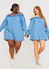 In The Style Blue Denim Playsuit - 22 Image 1