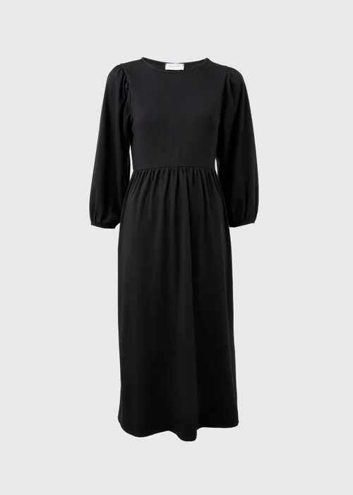 Black Smock Midi Dress - 8 Image 1