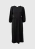 Black Smock Midi Dress - 8 Image 1