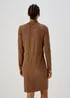 Brown Animal Print Jacquard Dress - 8 Image 2