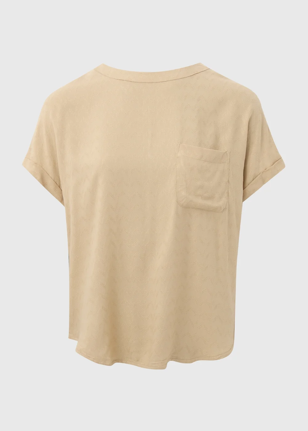 Cream Pocket Box Top - Size 8 Image 5