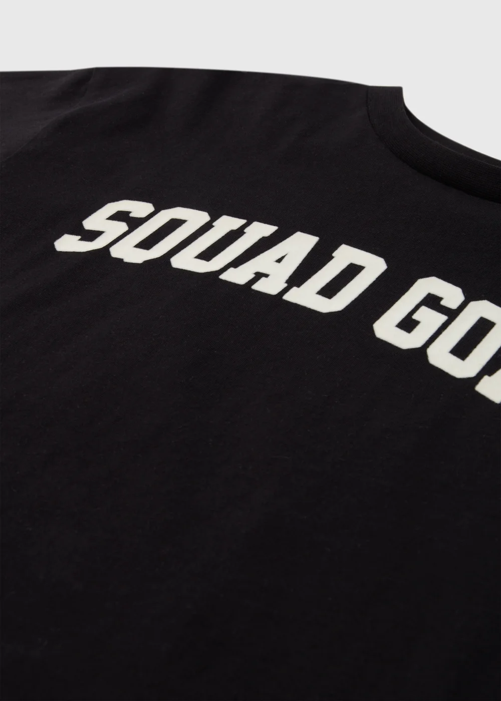 Girls Black Squad Goals T-Shirt (7-13yrs) - 7 Yrs Image 2