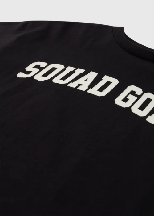 Girls Black Squad Goals T-Shirt (7-13yrs) - 7 Yrs Image 2