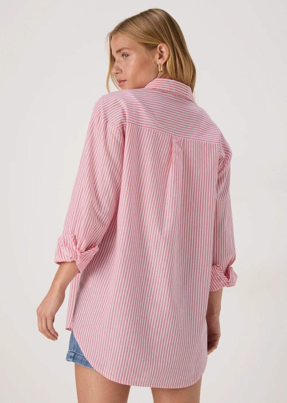 Pink Stripe Shirt - 8 Image 2