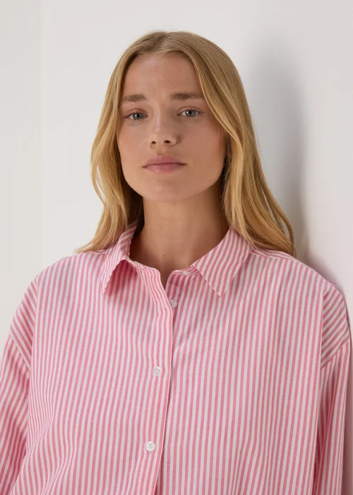 Pink Stripe Shirt - 8 Image 3