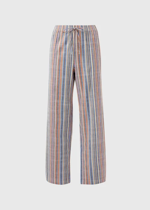 Multicolour Yard Dye Stripe Co Ord Wide Leg Trousers - 8 Image 5