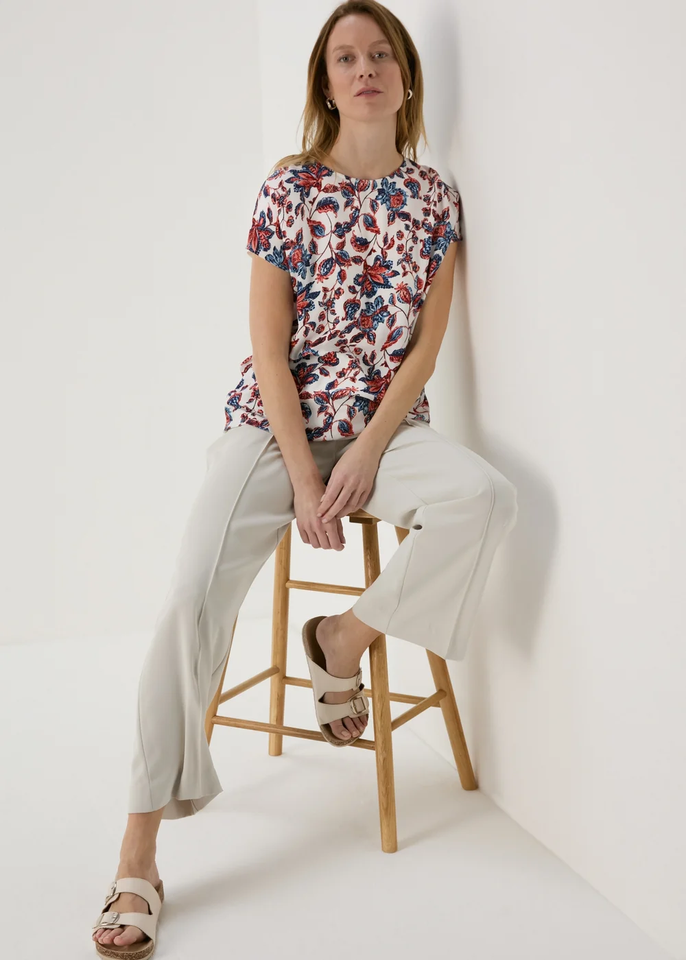 Et Vous Multicolour Floral T-Shirt - 8 Image 4
