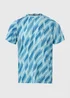Souluxe Bright Blue Print T-Shirt - XS Image 5
