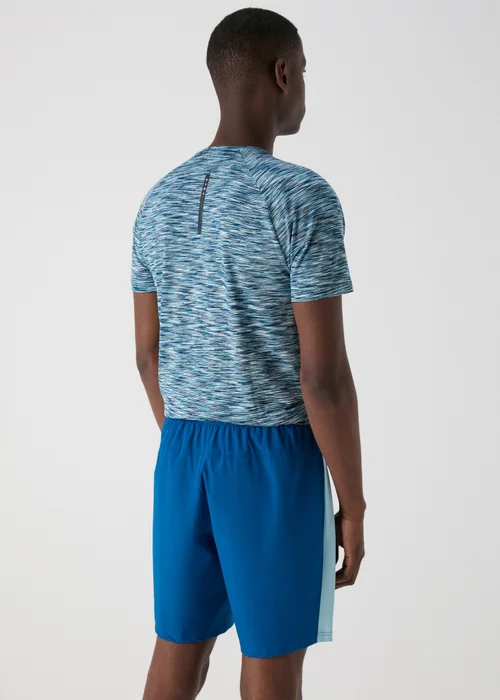 Souluxe Bright Blue Plain Shorts - XS Image 2