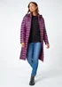 Roman Purple Long Pad Light Coat - 18 Image 2