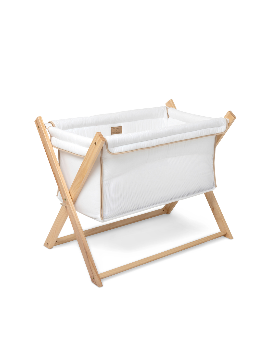 Clair de Lune Organic Folding Crib - Newborn Image 1