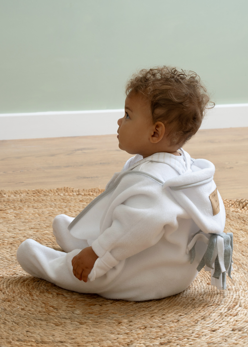Clair de Lune Star Fleece Wrap Blanket 0-6 Months - Newborn Image 3