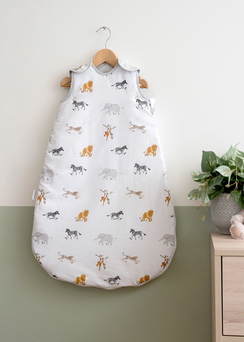 Clair de Lune Jungle Dream Sleeping Bag - 0-6 Months Image 2