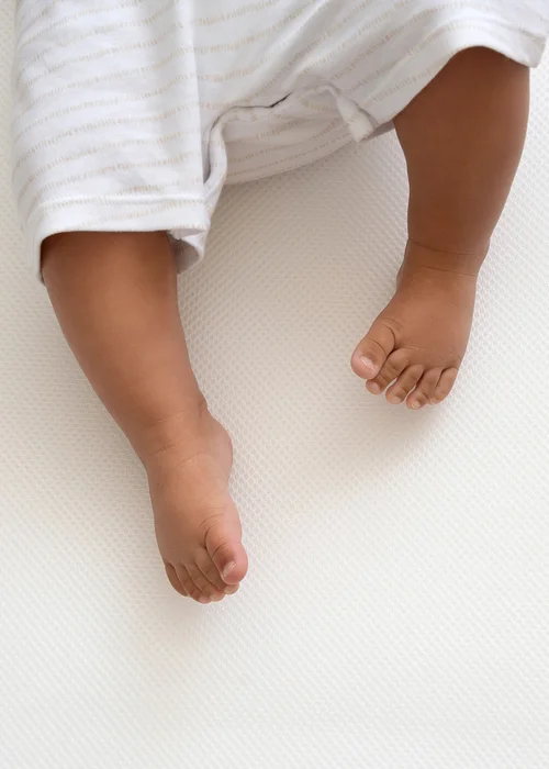 Clair de Lune 3D Mesh Reversible Pocket Sprung Foam Cot Bed Mattress - 140 x 70 cm - 70 X 140 Image 1