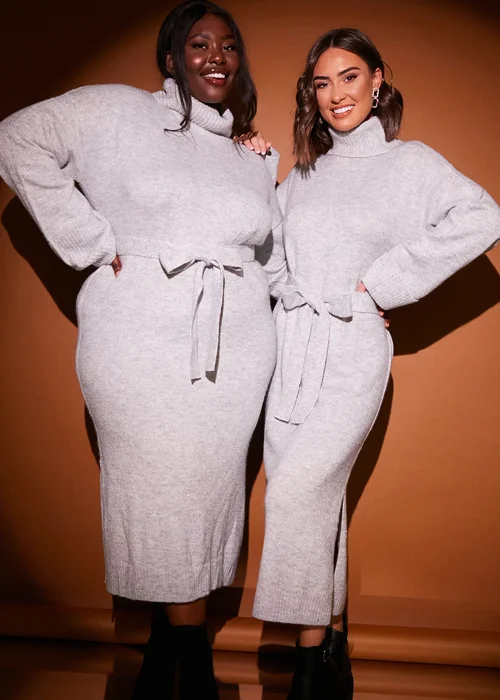 Grey Sequin Midaxi Dress - 06-08 Image 2