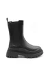 Where's That From Black Pu Isabel Chunky Chelsea Boots - Size 3 Image 1