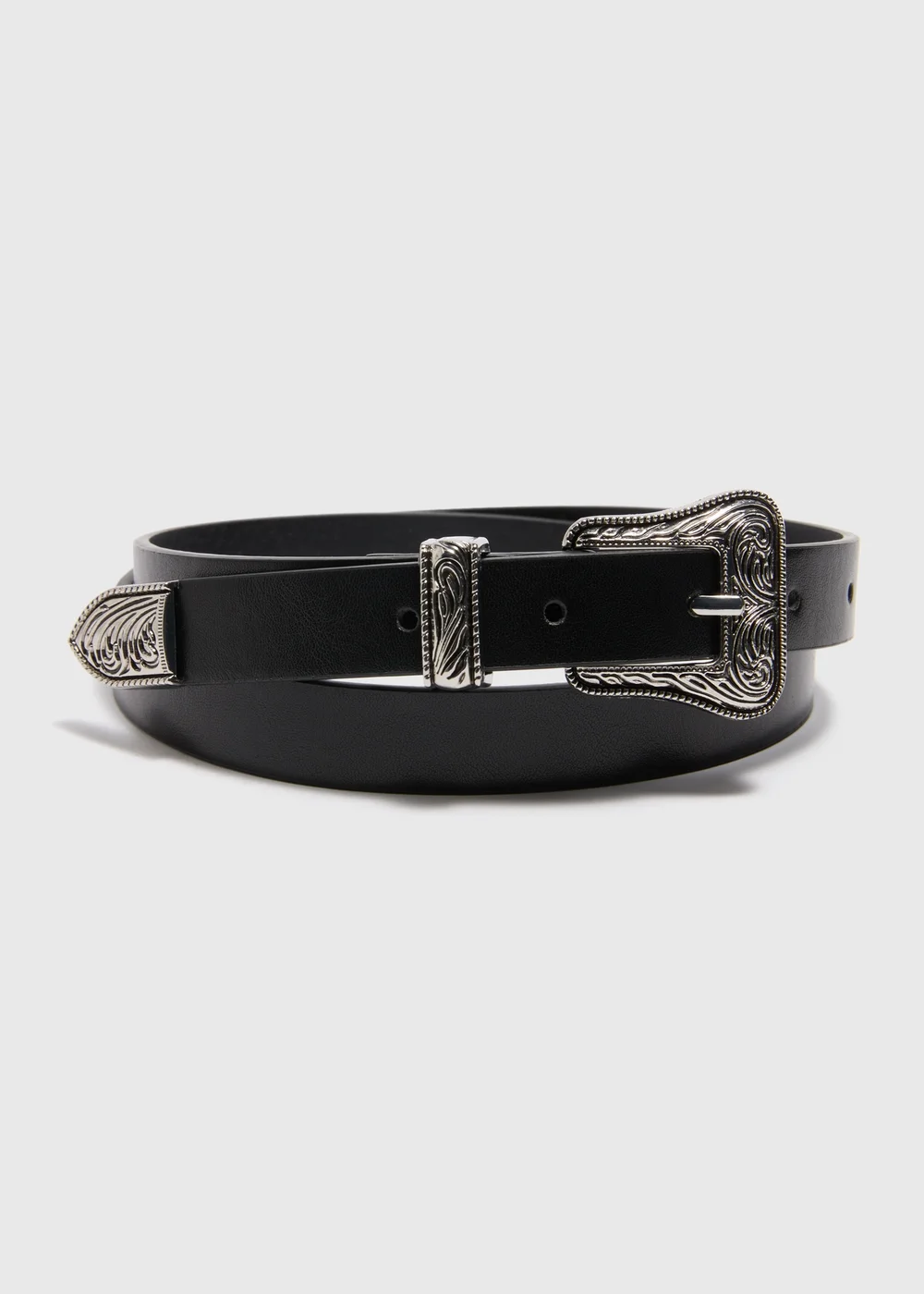Black Lizard Western Belt - Small Image 1