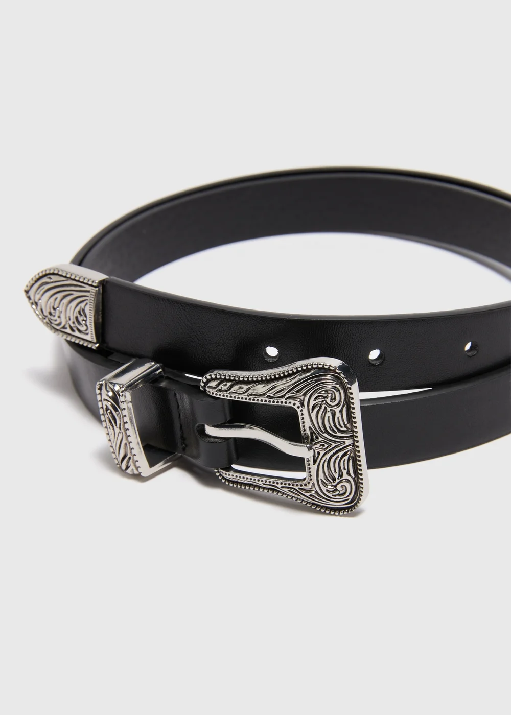 Black Lizard Western Belt - Small Image 2