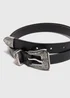 Black Lizard Western Belt - Small Image 2