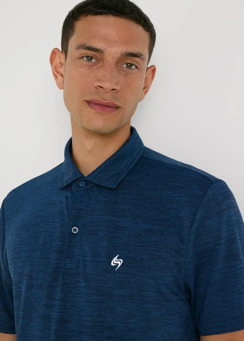 Souluxe Navy Polo Shirt - S Image 1