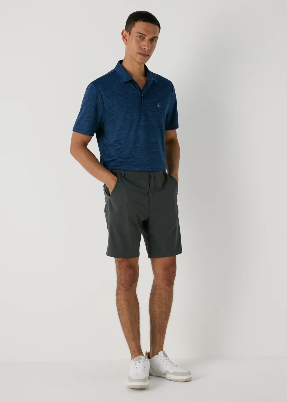 Souluxe Navy Polo Shirt - S Image 4