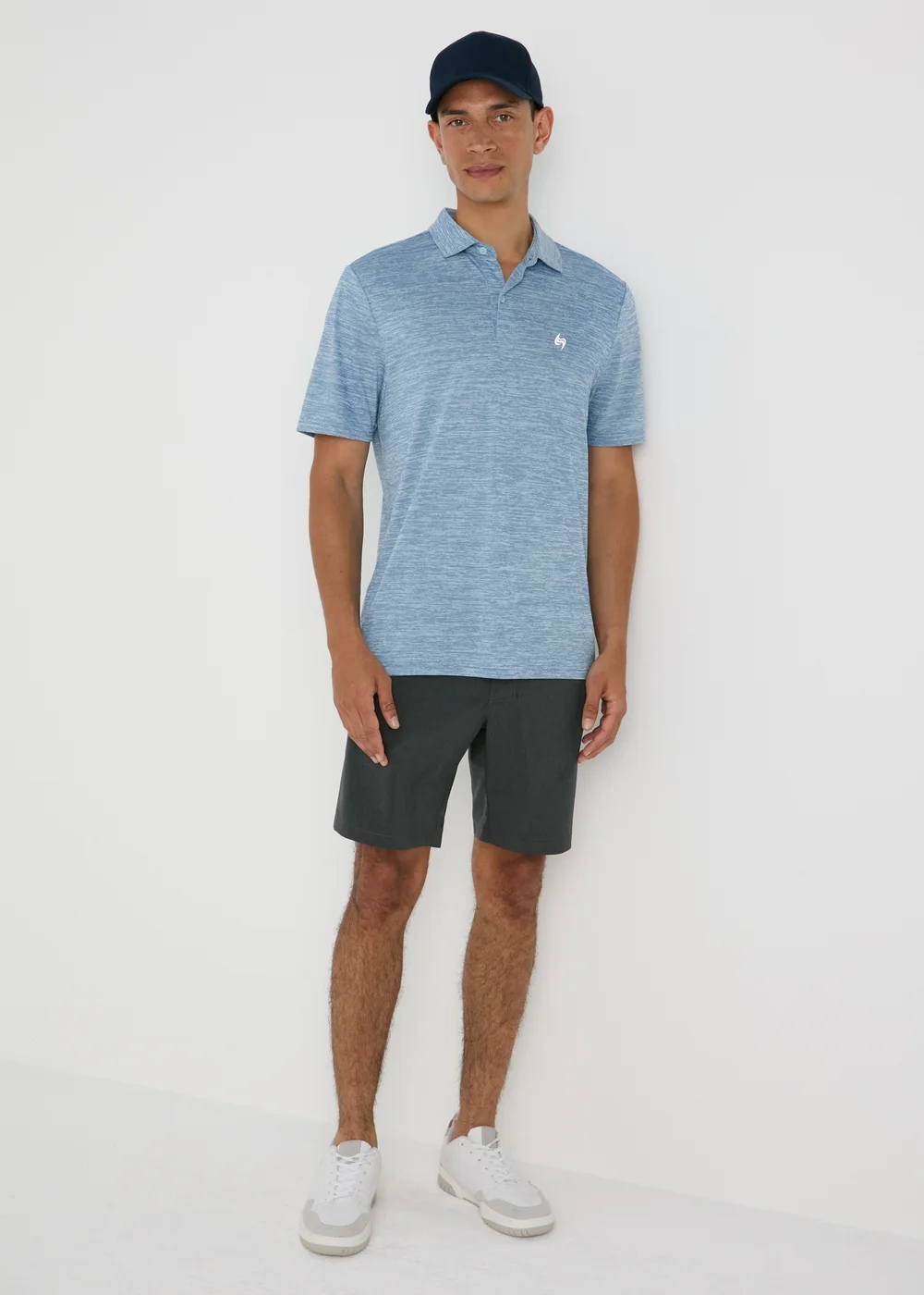 Souluxe Light Blue Polo Shirt - S Image 4