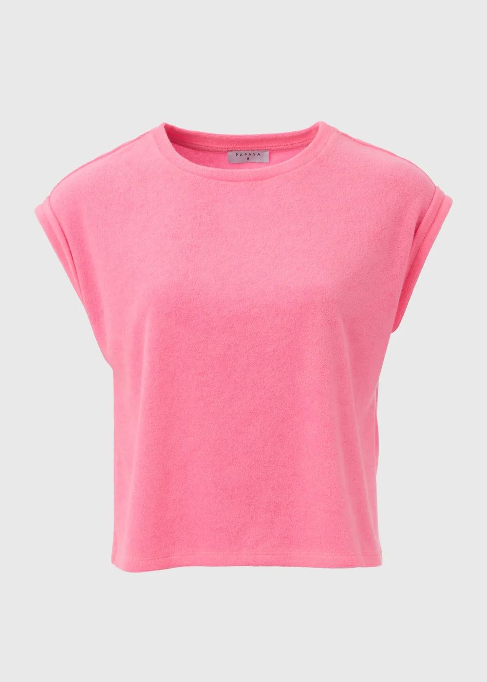 Towelling Top Pink - 8 Image 5