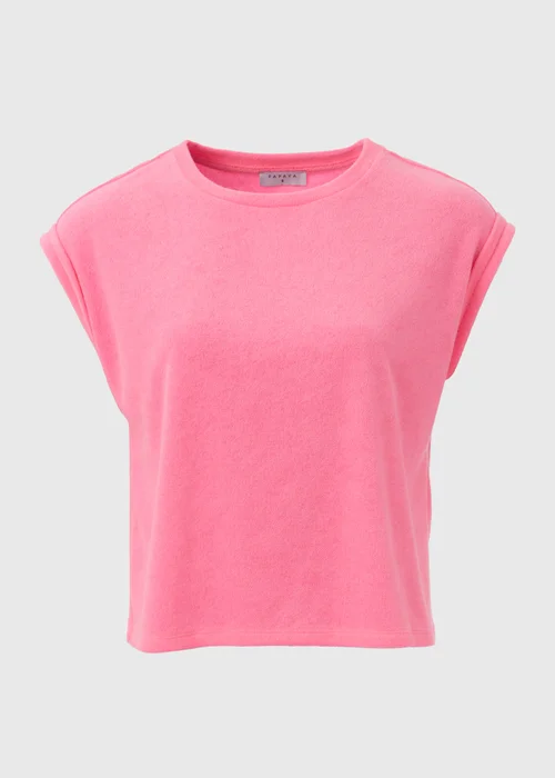 Towelling Top Pink - 8 Image 5