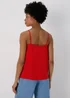 Red Solid Cami Top - 8 Image 2
