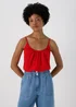 Red Solid Cami Top - 8 Image 1