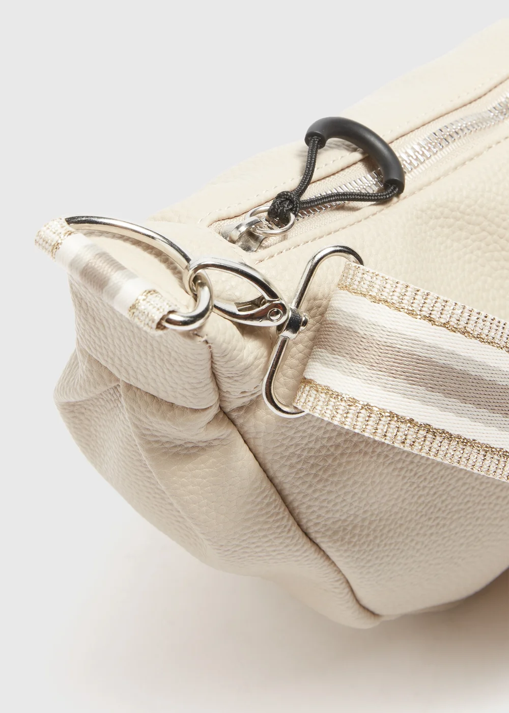 Stone PU Moon Bag - One Size Image 2
